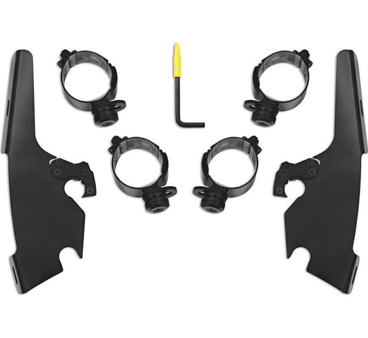 2018-2021 for Harley Softail Sport Glide FLSB Fats/Slim Mounting Kit Black FLFB