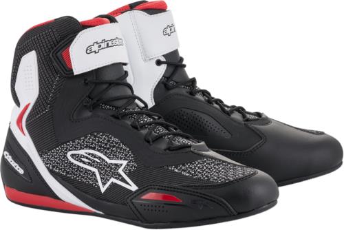 ALPINESTARS Faster-3 Rideknit Shoes Black/White/Red US 13 2510319123-13