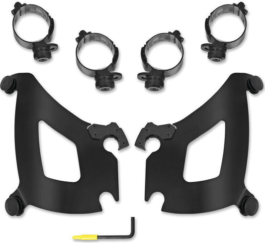 2018-2021 for Harley Softail Sport Glide FLSB Bullet Mounting Kit Black FLSB