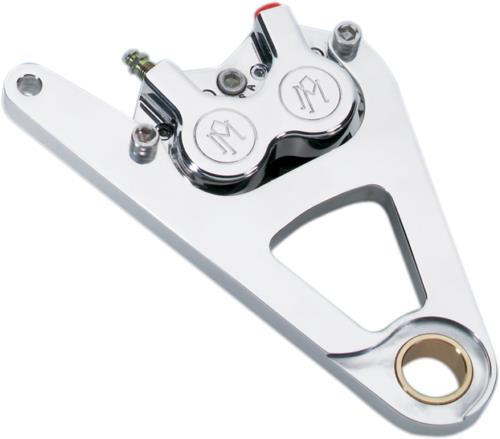03-05 for Harley FXSTSI Single Disc Caliper Front Chrome 00-07 1230-0017-CH