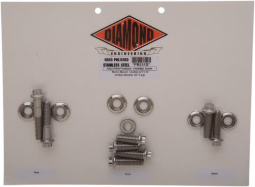 2018-2021 for Softail Fat Bob 114 FXFBS 12-Point Motor Mount Bolt Kit FL/X '18+