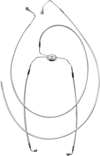 2009-2013 for Harley FLHTCUTG MAGNUM Brake Line Sterling Chromite II 37014