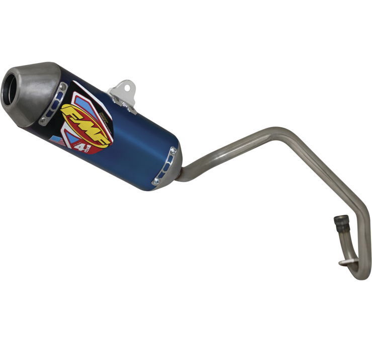 02-'20 for Kawasaki KLX110 FMF Fact 4.1 Mini S/O Ss Ano Ti W/ Ss Hdr Muffler Kaw