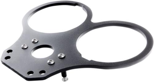 02-16 for Triumph Bonneville T100 BRITISH CUSTOMS Dual Flat Gauge Mount Cluster