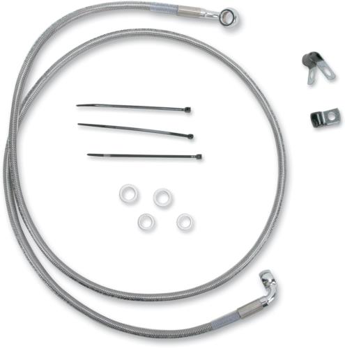 00-07 for Harley FXST Drag Specialties Extended Front Brake Line Kit +8