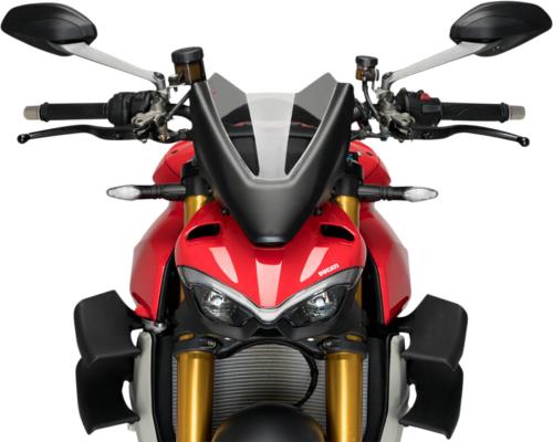 2020 for Ducati Streetfighter V4 PUIG HI-TECH PARTS New Generation Windscreen Sm