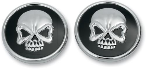 2018-2020 for Harley Softail Breakout 114 FXBR Screw-In Skull Gas Caps Pair