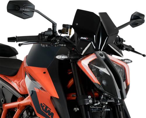 2020-2021 for KTM 1290 Super Duke R New Generation Windscreen Black b b