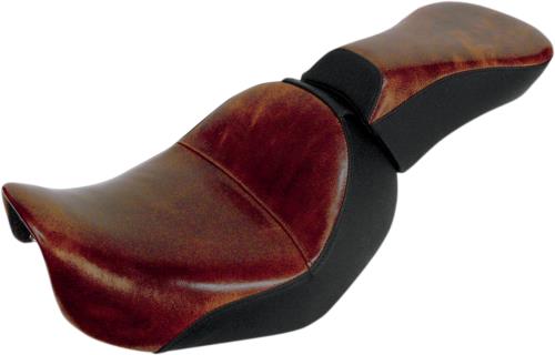 06-17 for Harley FLD/FXD/FXDWG SADDLEMEN Pillion Pad Renegade Lariat Brown