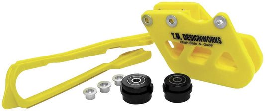 2010-2017 for Suzuki RM-Z 450 T.M. DESIGNWORKS Chain Slider Yellow DCS-S25-YL