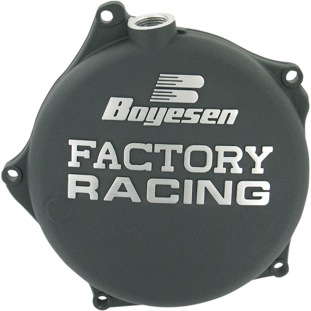 2009-2020 for Kawasaki KX 250 F BOYESEN Clutch Cover Black CC-17AB