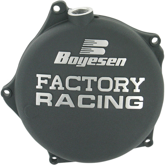2009-2020 for Kawasaki KX 250 F BOYESEN Clutch Cover Black CC-17AB