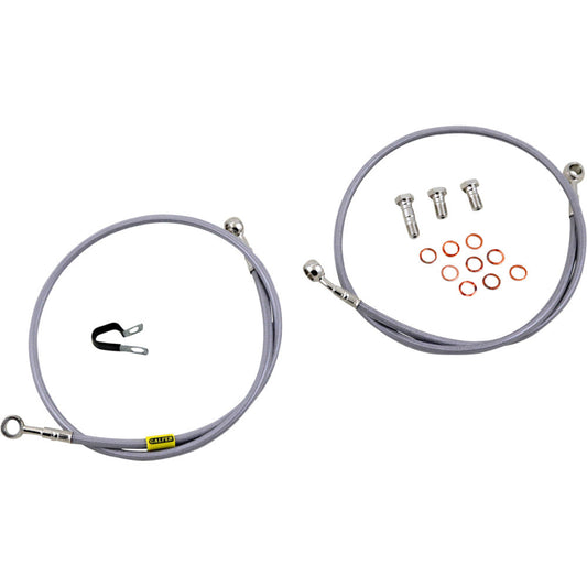 1985-2007 for Yamaha VMX 1200 V-Max GALFER Brake Line Stainless Steel FK003D90-2