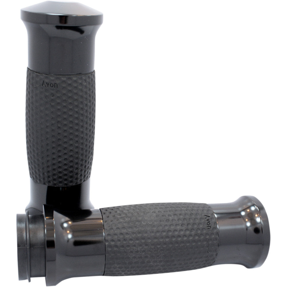 2018-2020 for Harley Softail Deluxe FLDE AVON GRIPS Grips Gel TBW Black