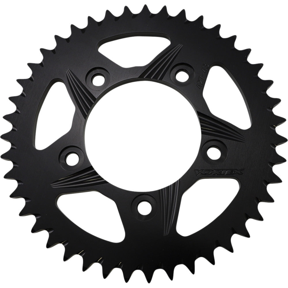 06-'14 for Kawi ZX1400 Ninja ZX-14R Rear F5 Sprocket Aluminum 43T-530 Blk Hc Kaw