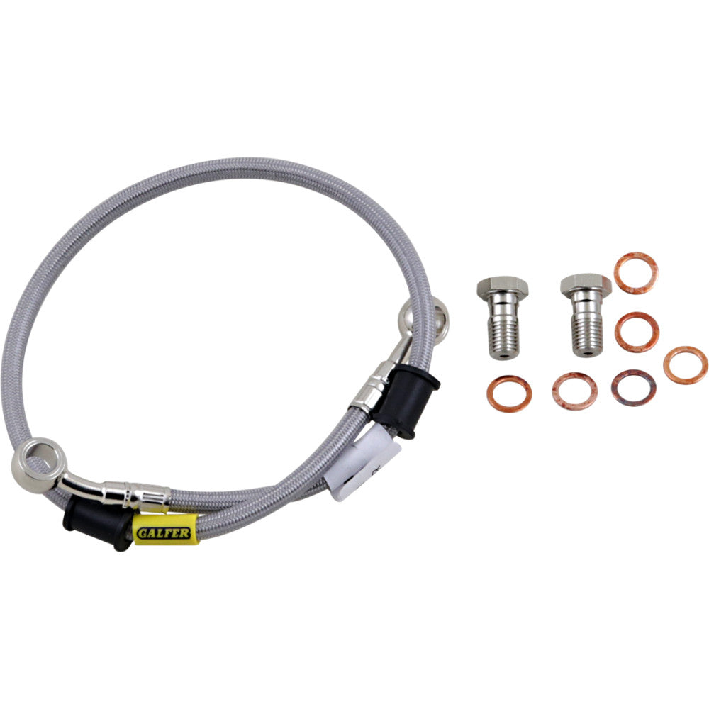 2017-2018 for Kawasaki Z 125 Pro GALFER Brake Line Stainless Steel FK003D890R
