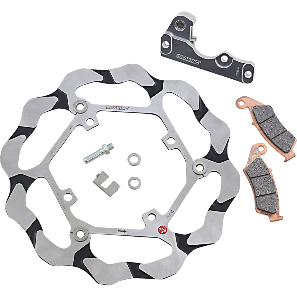 2005-2021 for Suzuki RM-Z 450 BRAKING S3 Oversize Rotor Kit OKS308 OKS308