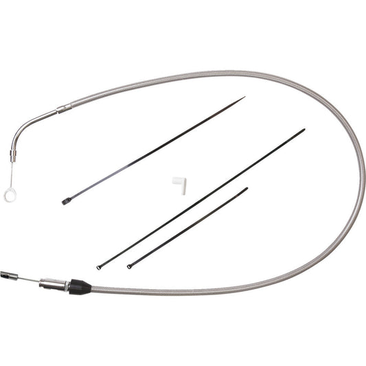 21-22 for Harley FLHT/FLHX/S/ST DRAG SPEC Quick Connect Upper Clutch Cable 43"