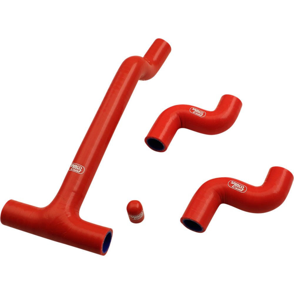 2020-2021 for Beta 390 RR 4T MOOSE RACING Radiator Hose Kit Red Beta BET-17 RD