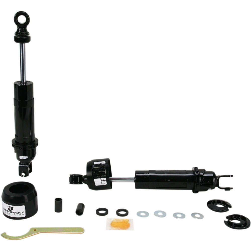 79-85 for Suzuki GSX 1100 E PROGRESSIVE SUSPENSION Shocks 12-Series Black 13.0