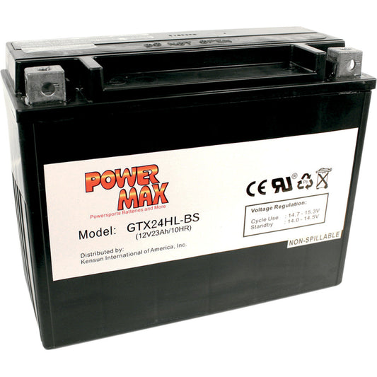 86-03 for Kawasaki ZG 1200 Voyager XII POWER MAX Battery GTX24HL-BS
