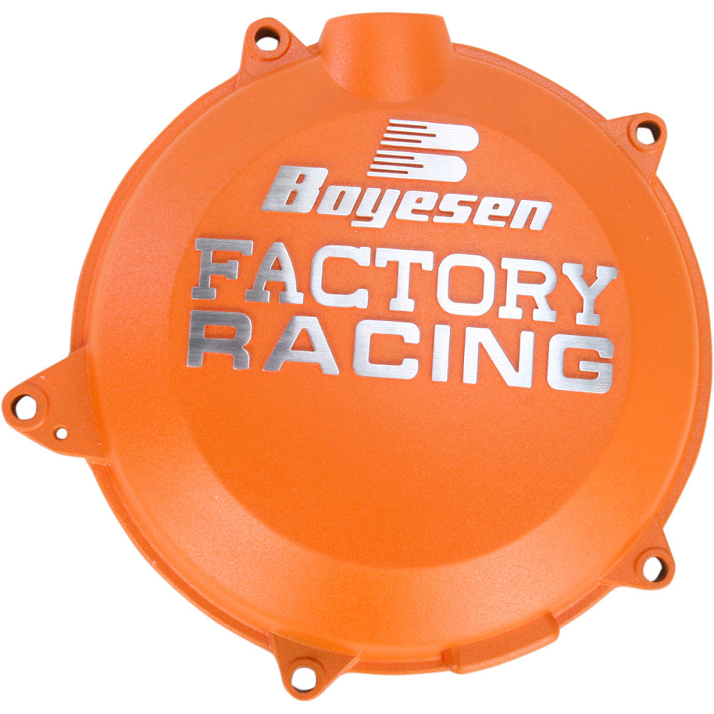 2000-2016 for KTM 450 XC-W BOYESEN Clutch Cover Orange /Husaberg CC-45O