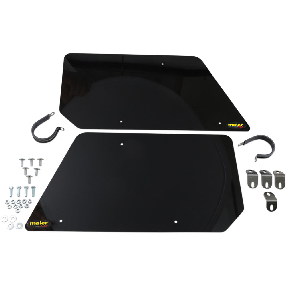 2016-2018 for Yamaha YXZ 1000R MAIER Rear Number Plates Black 190420