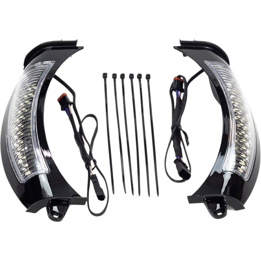 2015-2020 for Harley Road Glide Special FLTRXS CIRO Headlight Bezel Black 45251