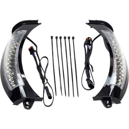 2015-2020 for Harley Road Glide Special FLTRXS CIRO Headlight Bezel Black 45251