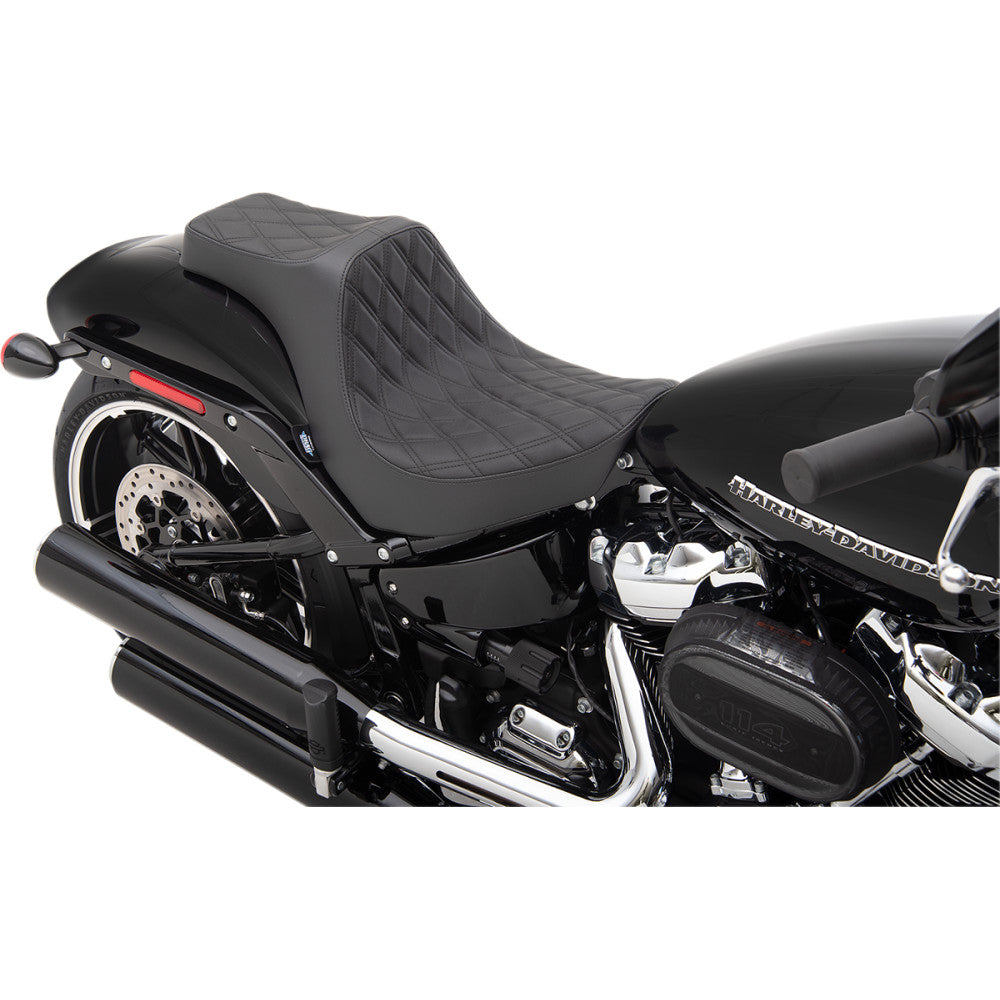 2018-2020 for Harley Softail Breakout 114 FXBRS Predator III Seat Diamond Vinyl