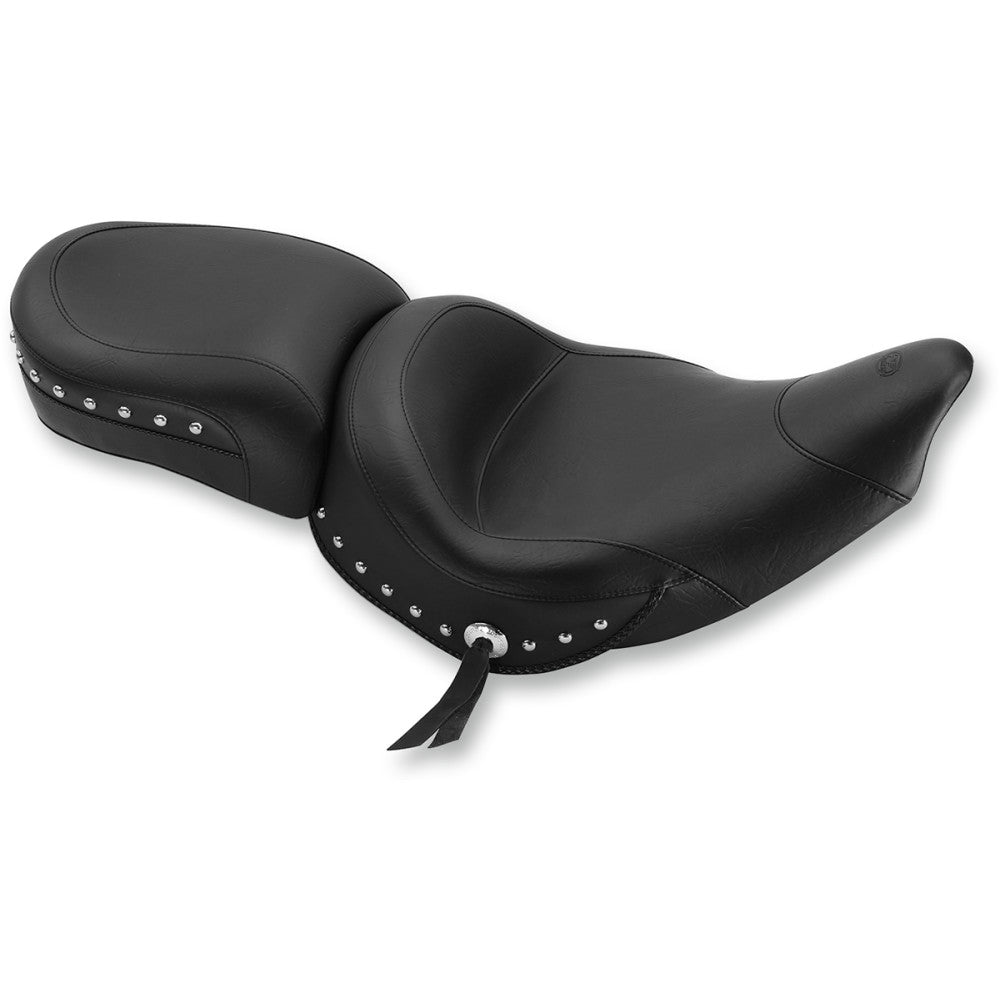2014-2019 for Indian Chieftain MUSTANG Solo Touring Seat Wide Studded 75362