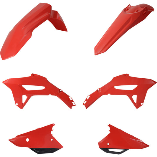 21 for Honda CRF450R ACERBIS Plastic Kit Hon Red