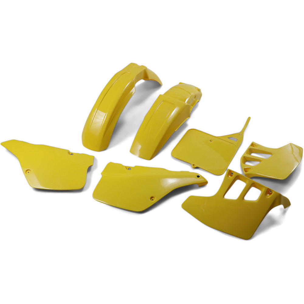 89-91 for Suzuki RM 125 UFO Replacement Body Kit OEM Yellow RM125 SUKIT399-999