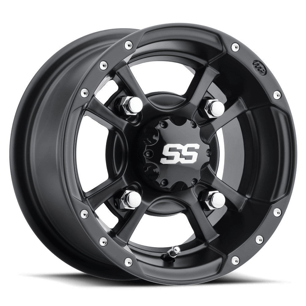 03-14 for Kawasaki KFX 450 R SS Alloy SS112 Sport Wheel Rear Black 9x8 4/110 3+5