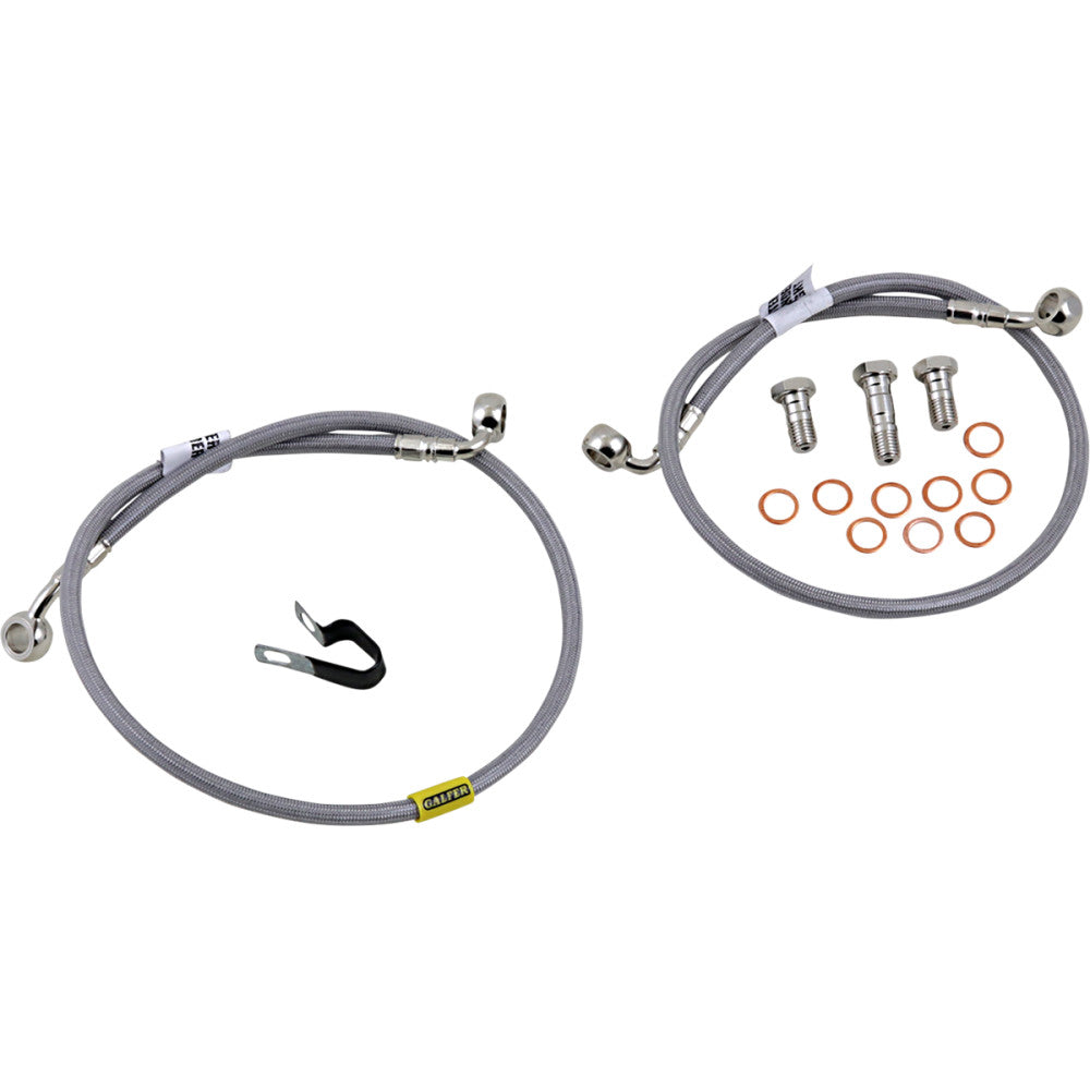 2008-2010 for Suzuki GSX-R 600 GALFER Brake Line Stainless Steel FK003D656-2