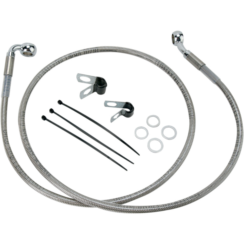 00-05 for Harley FXD Drag Specialties Extended Front Brake Line +6