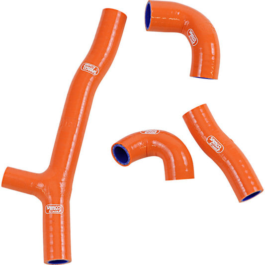 2020-2021 for KTM 250 XC-W TPI MOOSE RACING Radiator Hose Kit Orange KTM113-OR