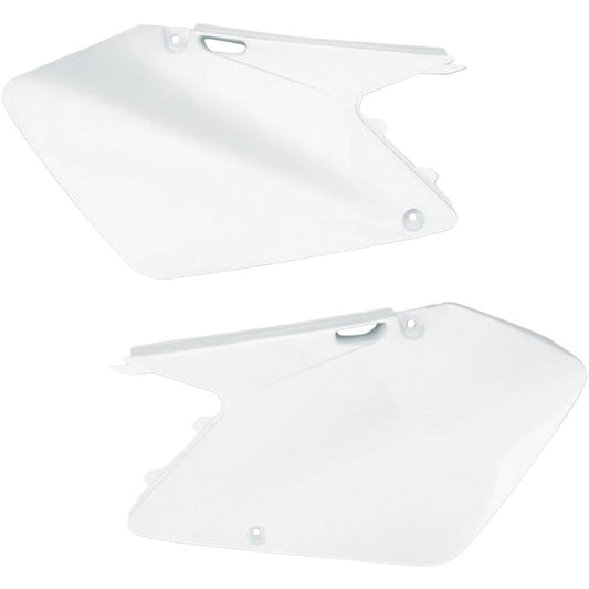 2006-2008 for Suzuki RM 125 UFO Side Cover White SU03996-041