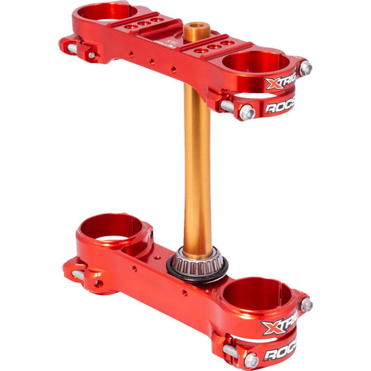 2021-2023 for Rieju MR Racing/Pro 300 XTRIG Triple Clamp 22.5 mm Red