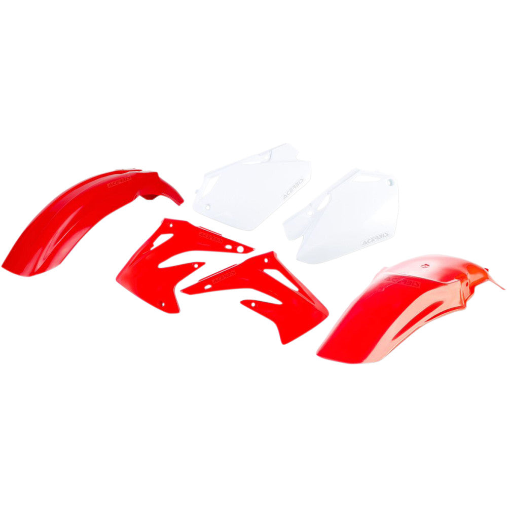 03-07 for Honda CR85R ACERBIS Standard Replacement Body Kit '04 Red/White CR85