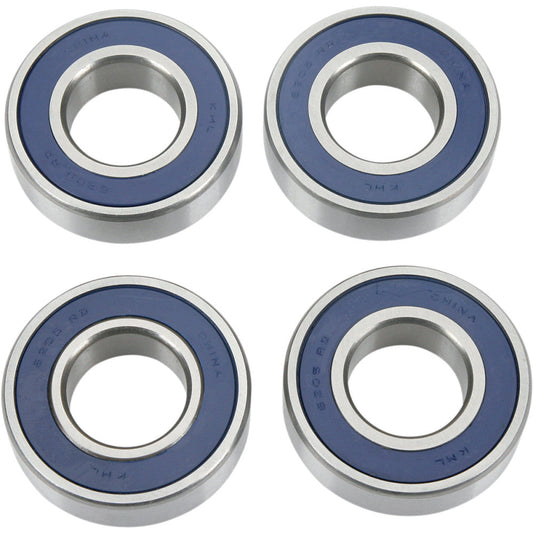 93-00 for Kawasaki KAF Mule 2510 A 4x4 MOOSE RACING Wheel Bearing Kit Rear
