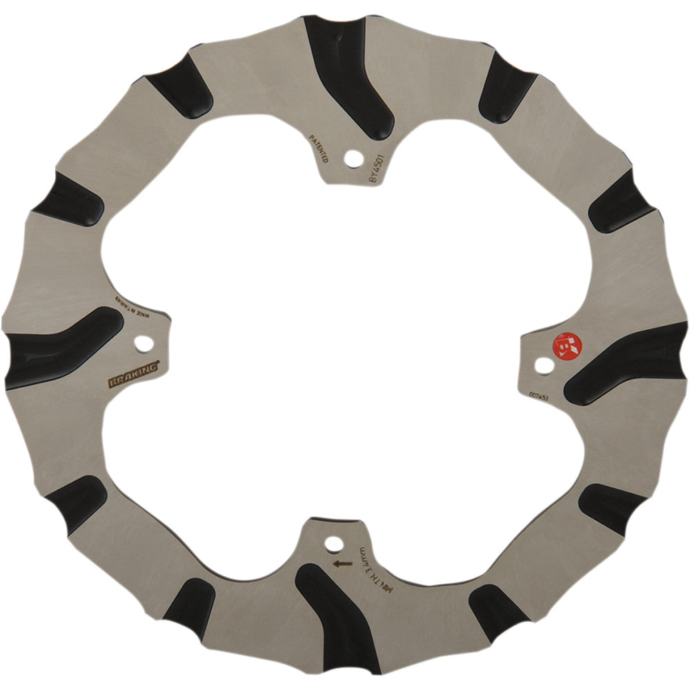 2004-2021 for Honda CRF250R BRAKING Batfly Rear Brake Rotor BY4501