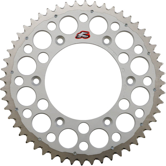 1983-2007 for Honda CR125R RENTHAL Twinring Rear Sprocket 52-Tooth Silver