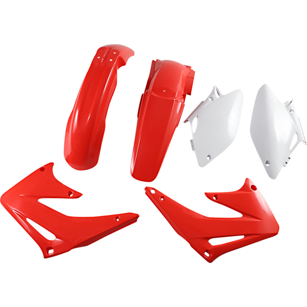 03 for Honda CRF450R ACERBIS Standard Replacement Body Kit '03 Red/White