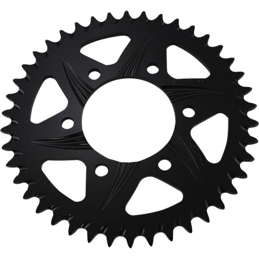 91-'03 forasaki ZX750 Ninja ZX-7R Rear F5 Sprocket Aluminum 42T-520 Blk Hc