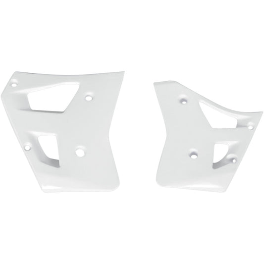 1991-1992 for Yamaha YZ 250 UFO Radiator Shrouds White YZ250 YA02823046