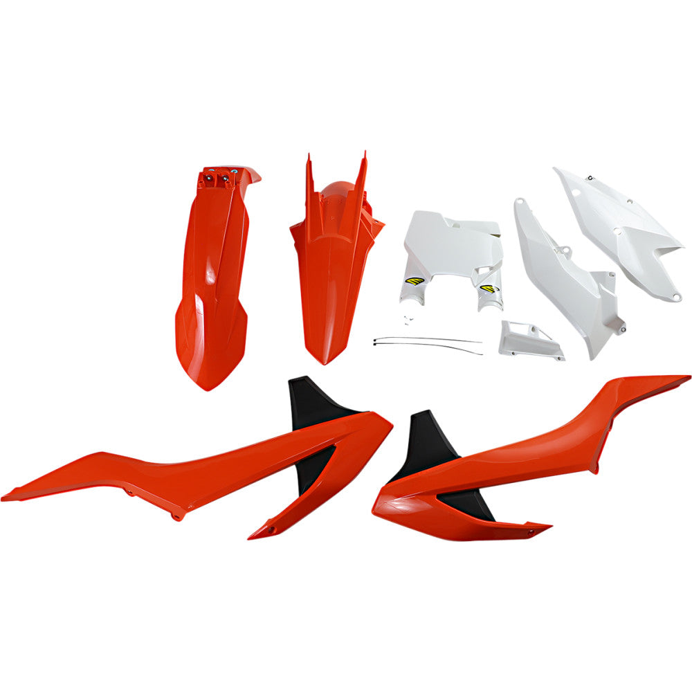 2016-2018 for KTM 450 SX-F CYCRA Plastic Body Kit OEM Orange/White/Black