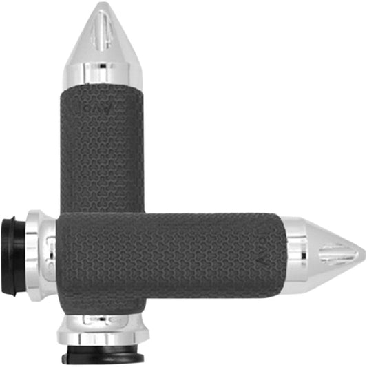 2018-2020 for Harley Softail Slim FLSL Grips Memory Foam Large Spike TBW Chrome