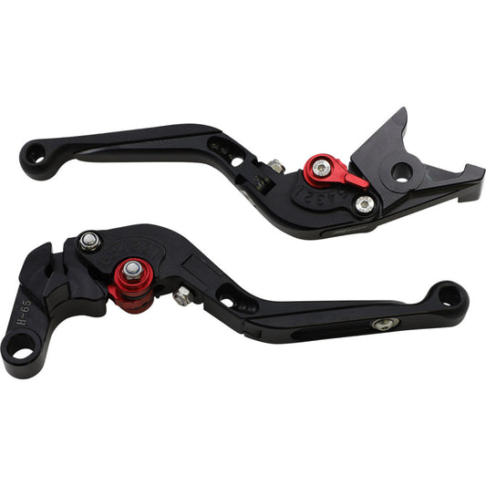2014-2019 for Honda CB650F HOT BODIES Lever Set MGP Black 41403-2600