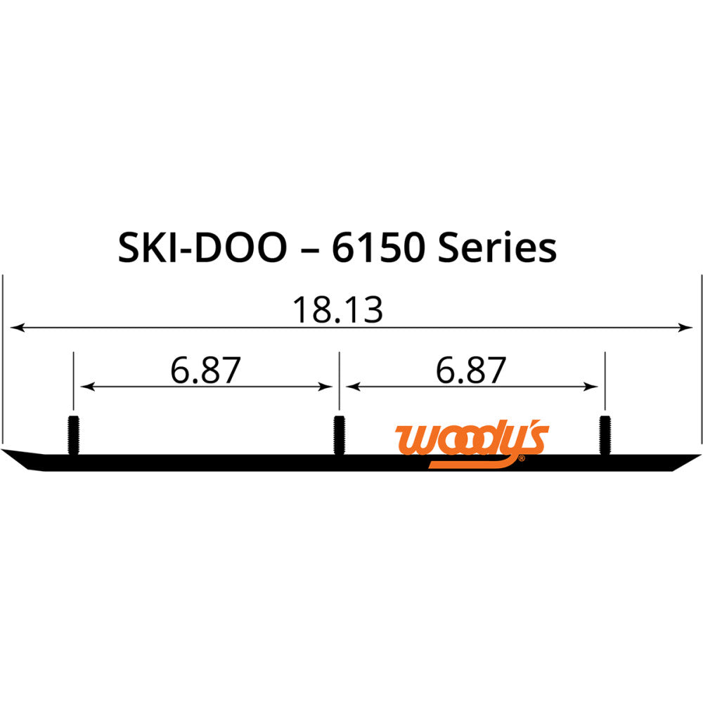 94-96 for Ski-Doo Formula STX WOODY'S Trail Blazer IV Flat-Top 6